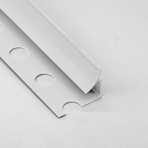 PVC edge trim - 8.5 - ALUMACER® - for tile / inside corner / corner