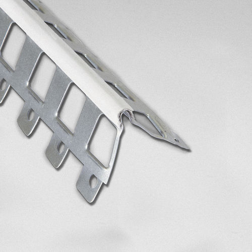 PVC edge trim - 42 MM - ALUMACER® - galvanised steel / outside corner / for partition wall