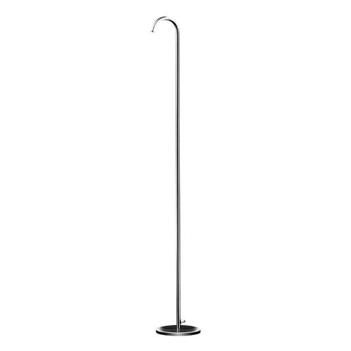 Pool outdoor shower - PL1 - Bruma - with foot washer / stainless steel / home