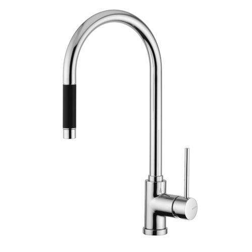 Countertop mixer tap - 107 052 1CR - Bruma - chromed metal / kitchen / 1-hole