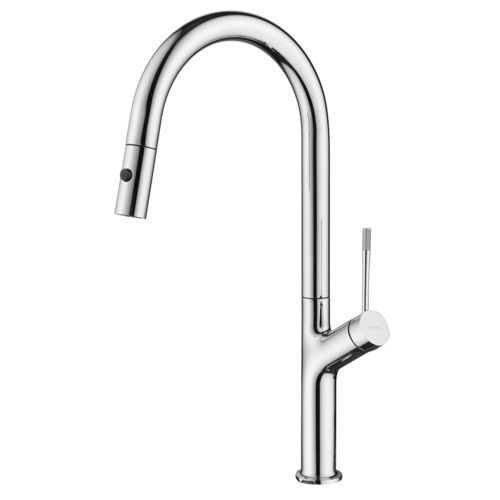 Countertop mixer tap - 107 050 5CR - Bruma - chromed metal / kitchen / 1-hole