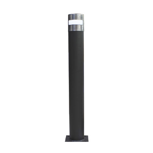 Security bollard - URBAN LED HEAD - Ado urban - stainless steel / lacquered iron / luminous