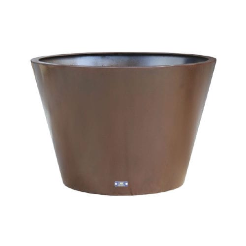 COR-TEN® steel planter - TEI - Ado urban - round / custom / traditional