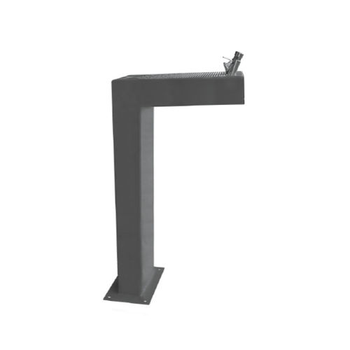 Outdoor drinking fountain - NILO - Ado urban - stainless steel / lacquered iron / home