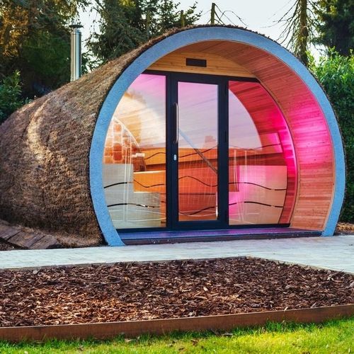 Finnish sauna - ECLIPSE XL  - Alpha Wellness Sensations - infrared / bio / hammam
