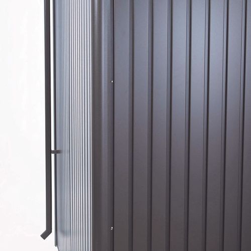Sheet steel rainwater down pipe - HighLine - Biohort GmbH