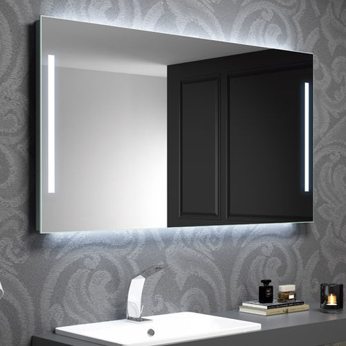 Wall-mounted bathroom mirror - E82 - Uraldi - contemporary / rectangular / square