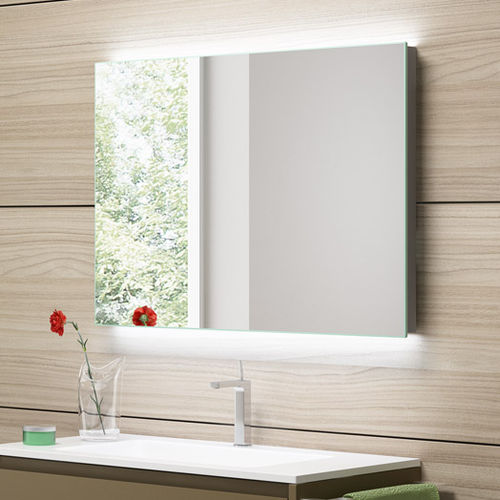 Wall-mounted bathroom mirror - E75 - Uraldi - contemporary / rectangular / square