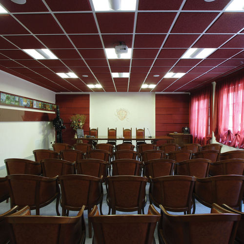 Natural cork suspended ceiling KONTRO Coverd Srl panel / sound