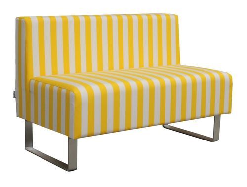 Modular upholstered bench - TARCO - DUMAINE SIEGES - contemporary / canvas / foam