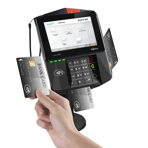 Digital display payment terminal - Lane/7000 et 8000 - Cortina Atelier - with touchscreen / wireless / with qr scanner