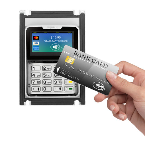 Self-service payment terminal - Self Modular - Cortina Atelier - digital display / with card reader / vandal-proof