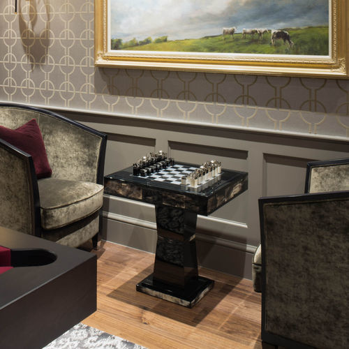 Contemporary chess table - ALFIO - Arcahorn - home / glossy lacquered ...