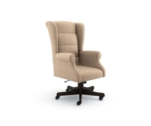 Traditional armchair - ART. 4081 - CARPANESE HOME - leather / fabric / wing
