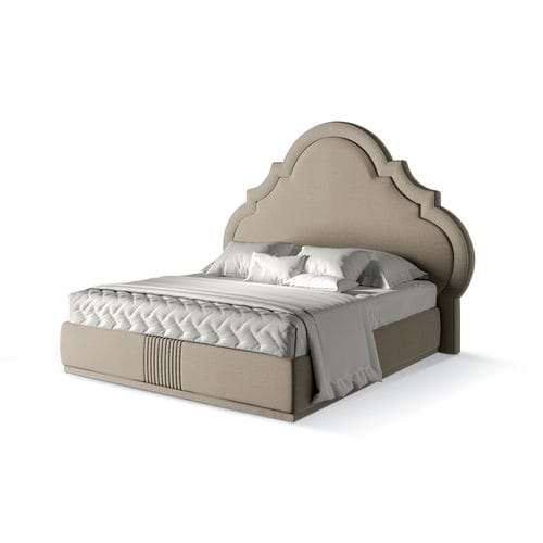Double bed - ART. 5781 - CARPANESE HOME - traditional / upholstered / with headboard