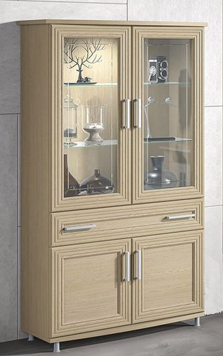Traditional china cabinet - SONIA - Ben Company srl Industria Mobili - oak