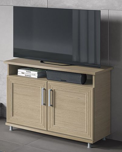 Contemporary TV stand - SONIA - Ben Company srl Industria Mobili - oak / home
