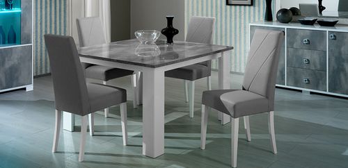Contemporary dining chair - STELLA  - Ben Company srl Industria Mobili - indoor / home / gray