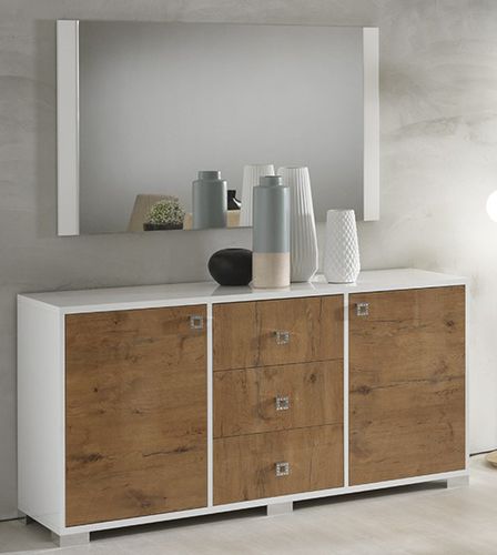 Contemporary sideboard - STELLA - Ben Company srl Industria Mobili - white oak / with drawers