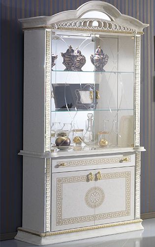 Classic china cabinet - VENUS - Ben Company srl Industria Mobili - lacquered wood