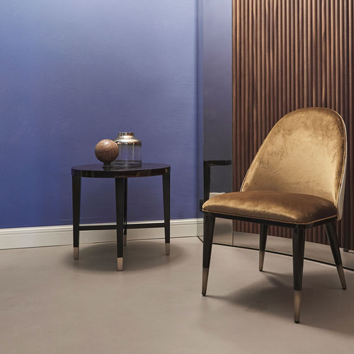Contemporary coffee table - KIRON - Capital Collection - wooden / marble / metal base