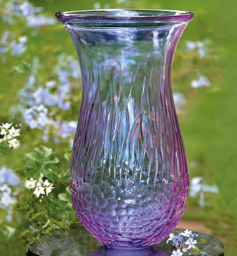 Contemporary vase - POESIA ALEXANDRITE - Duccio di Segna srl - crystal
