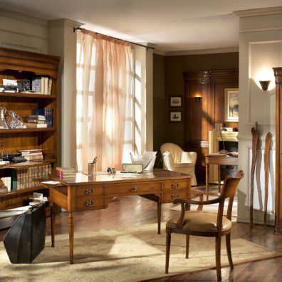 Traditional desk - 9018C - Ebanart srl - wooden