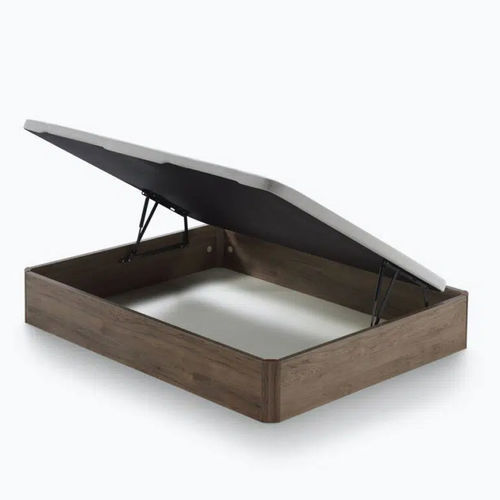 Double bed - Sunflower - Ecus Sleep, S.L.U. - contemporary / with in-base storage / wooden