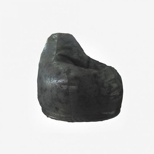 Contemporary bean bag - BANANA - Estetik Decor - fabric / leather / black