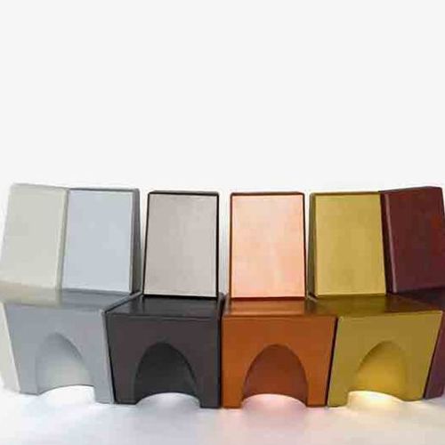 Contemporary chair - ELEMENTI - Gugliermetto Experience - indoor / polyurethane / handmade