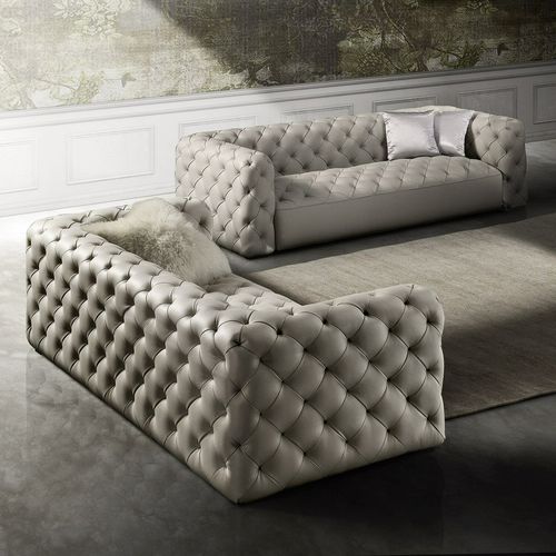 Chesterfield sofa - BARNY - Lof's - Interior - - leather
