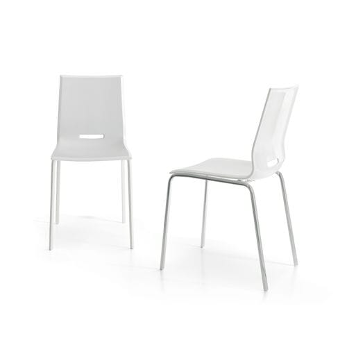 Contemporary chair - ELENA 4 - Point srl - indoor / polypropylene / metal base