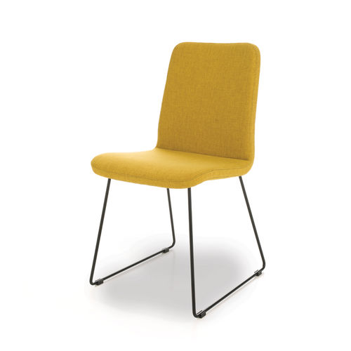 Contemporary chair - CLOE 3 - Point srl - indoor / fabric / upholstered