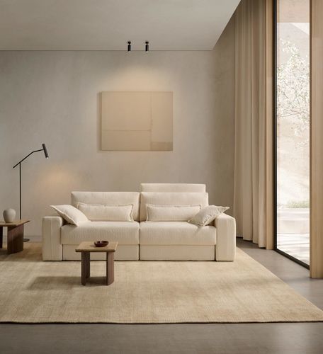Modular sofa - ARES - Tapizados Acomodel Yecla sl - corner / convertible / contemporary