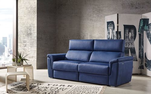 Compact sofa - SPACIO RELAX - Tapizados Acomodel Yecla sl - contemporary / fabric / MDF