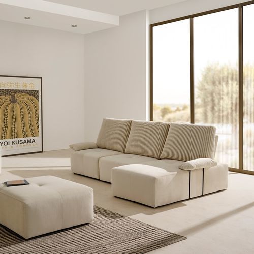Modular sofa - VAN GOGH - Tapizados Acomodel Yecla sl - corner / convertible / contemporary
