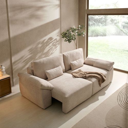 Modular sofa - LAYA - Tapizados Acomodel Yecla sl - corner / convertible / minimal