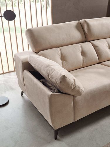 Modular sofa - a supp - Tapizados Acomodel Yecla sl - contemporary / metal / pine