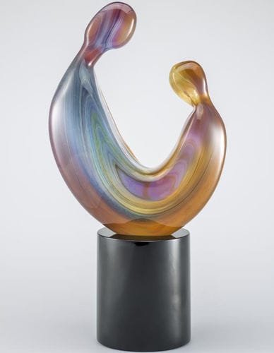 Murano glass sculpture - CALCEDONIO - Zanetti Murano srl