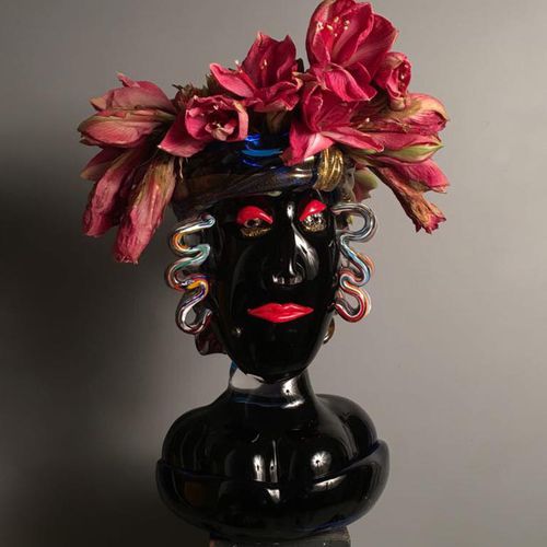 Traditional vase - HUGH FINDLETAR  - Zanetti Murano srl - Murano glass