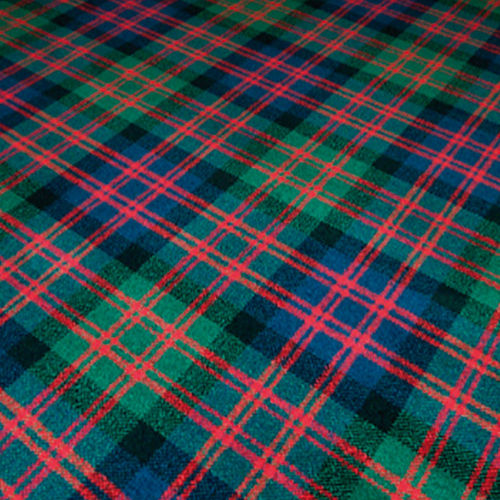 Woven carpet - MACDONALD TARTAN  - STEVENS AND GRAHAM - wool / nylon / tertiary