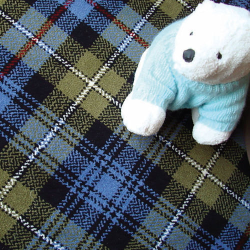 Woven carpet - MACKENZIE TARTAN  - STEVENS AND GRAHAM - wool / nylon / tertiary