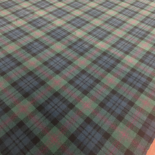 Woven carpet - BAIRD TARTAN - STEVENS AND GRAHAM - wool / nylon / plaid