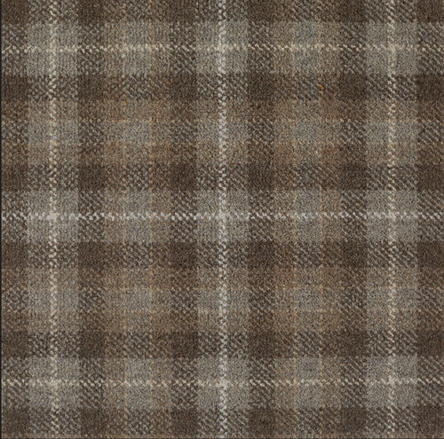 Woven carpet - BIRCH TARTAN - STEVENS AND GRAHAM - wool / nylon / plaid
