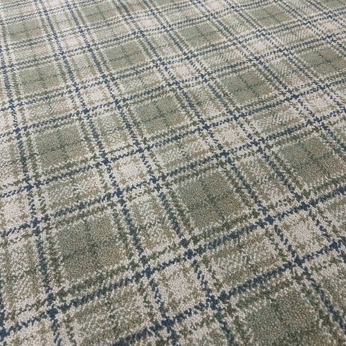 Traditional rug - IONA TARTAN - STEVENS AND GRAHAM - plaid / wool / rectangular