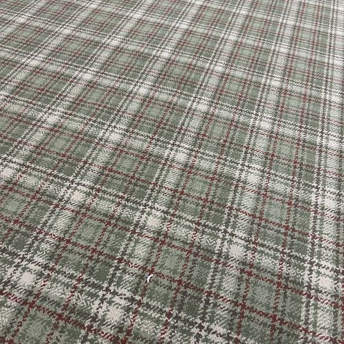 Traditional rug - JURA TARTAN - STEVENS AND GRAHAM - plaid / wool / rectangular