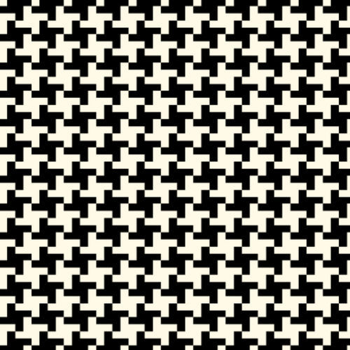 Traditional rug - HOUNDSTOOTH  - STEVENS AND GRAHAM - geometric pattern / wool / rectangular