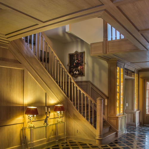 Interior wall-covering - QC FLOORS - wooden / home / contemporary