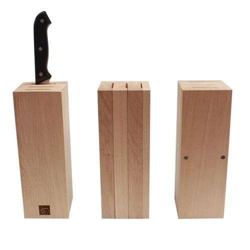 Oak knife block - XX_MB3 - RAUMGESTALT