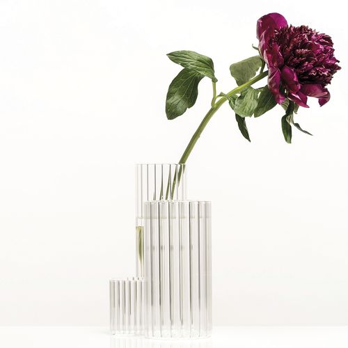 Contemporary vase - JOSEF - RAUMGESTALT - borosilicate glass